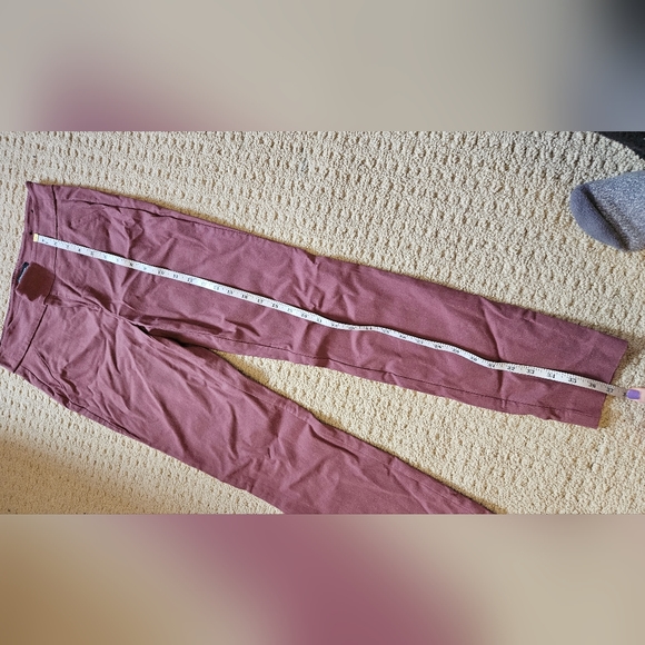 RW&CO Ankle Length Legging / Jegging pants in redish muted pink - Picture 3 of 5